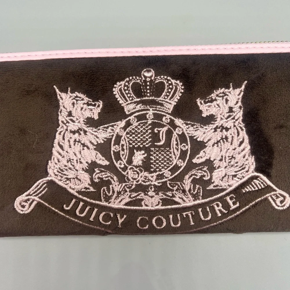 Juicy couture Scottie dogs large zip around wallet
